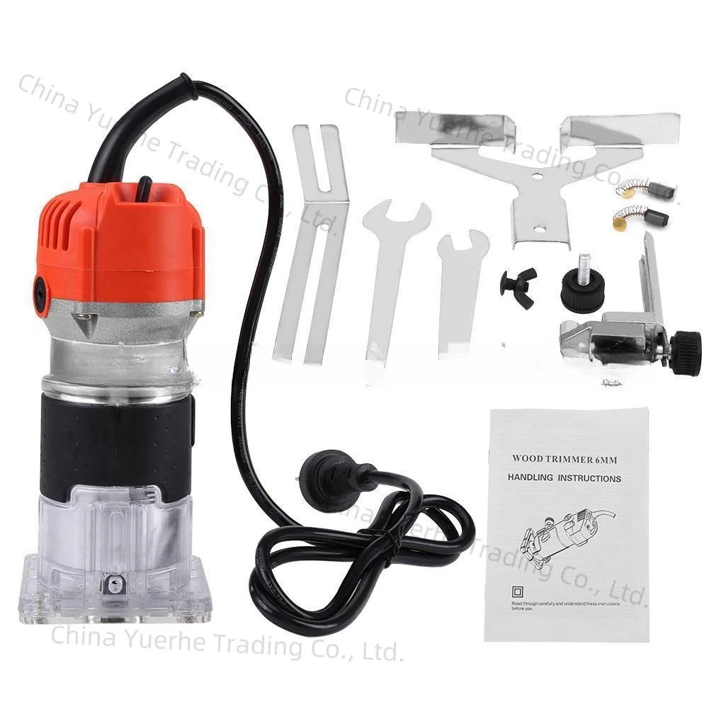 

Электрический деревообрабатывающий триммер для кромок, деревообрабатывающий гравировальный станок, станок для открытия отверстий, электроинструменты, деревообработка, обработка канавок