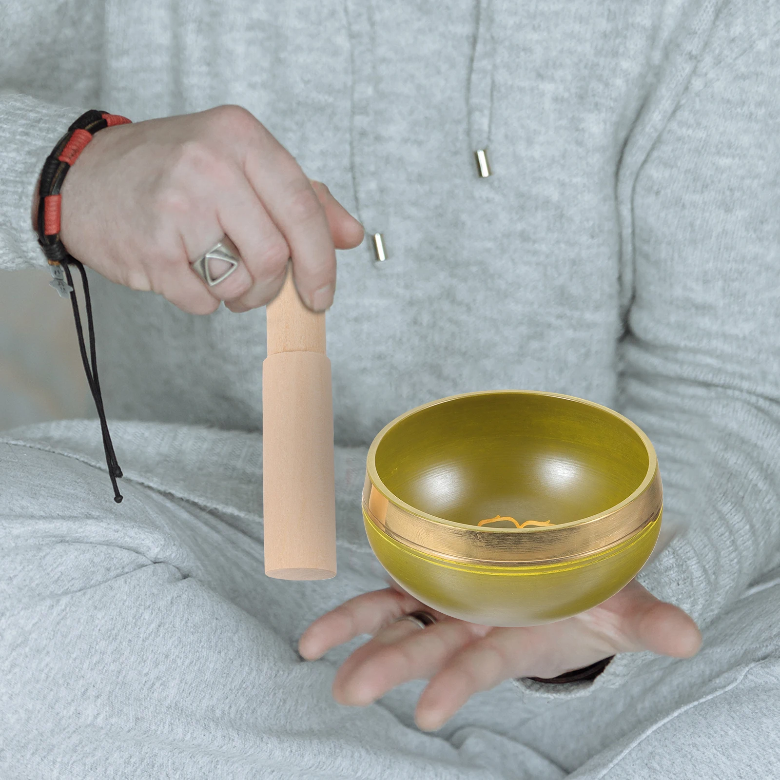 

Copper Singing Yoga Meditation Metal Tibetan Sound Stress Relief Mini Meditation Bowl Accessories Metal Bowl For Mindfulness