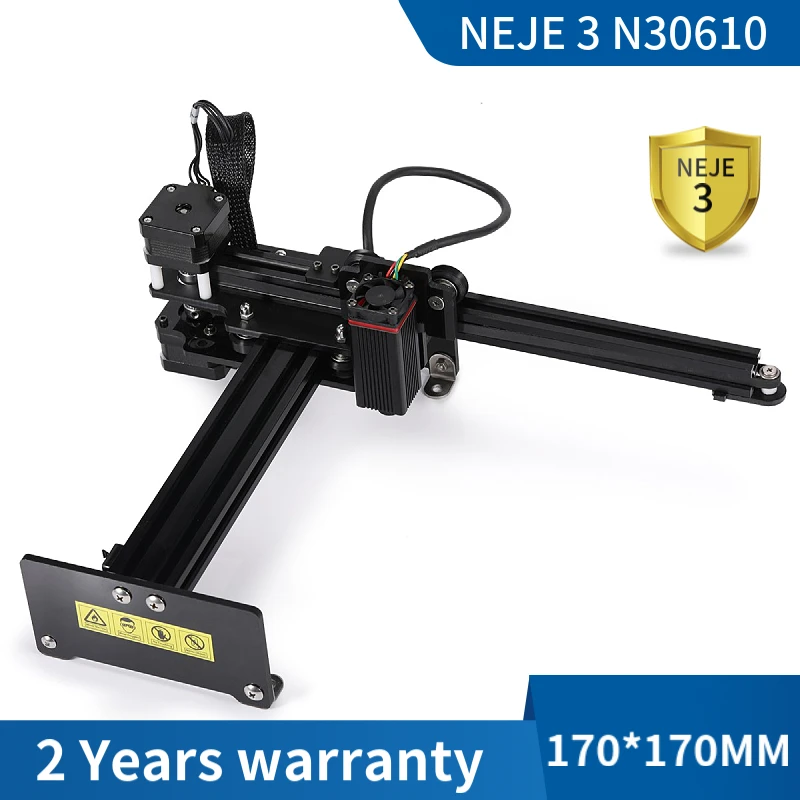 NEJE 3 7W High Speed Mini CNC Laser Engraver with Wireless APP Control  - GRBL1.1f - LaserGRBL- MEMS Protection