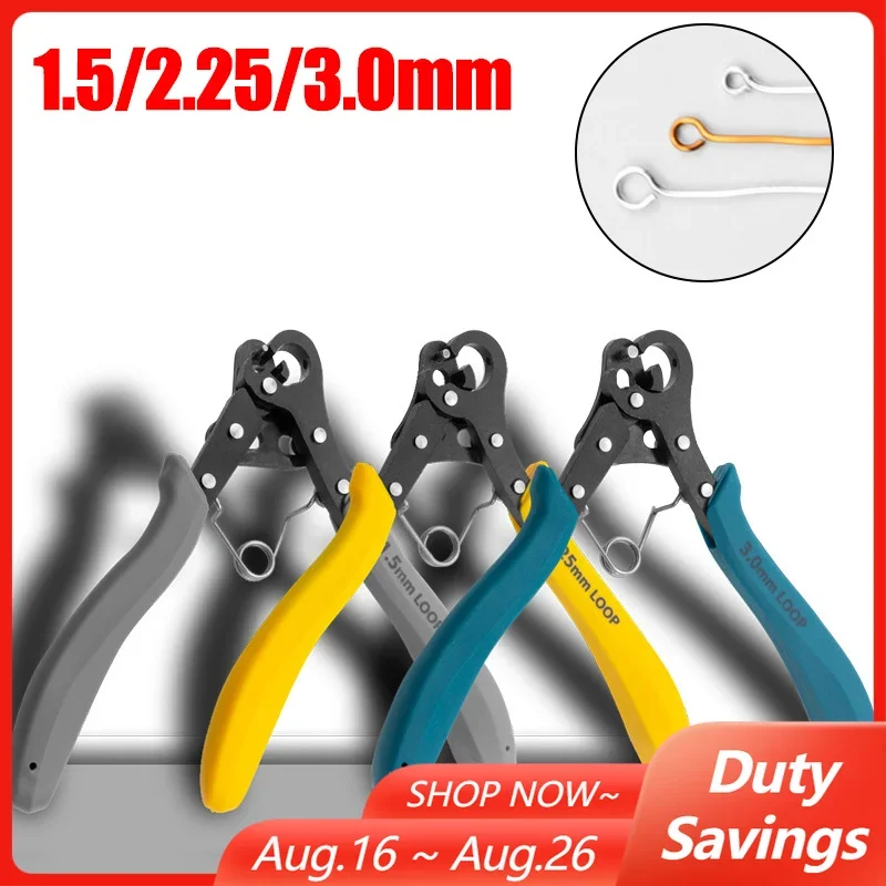 1.5/2.25/3mm Wire Rolling Plier for Wire Winding Bending Repair Jewelry Making Tool Round Nose Pliers DIY Wire Wrapping Tool
