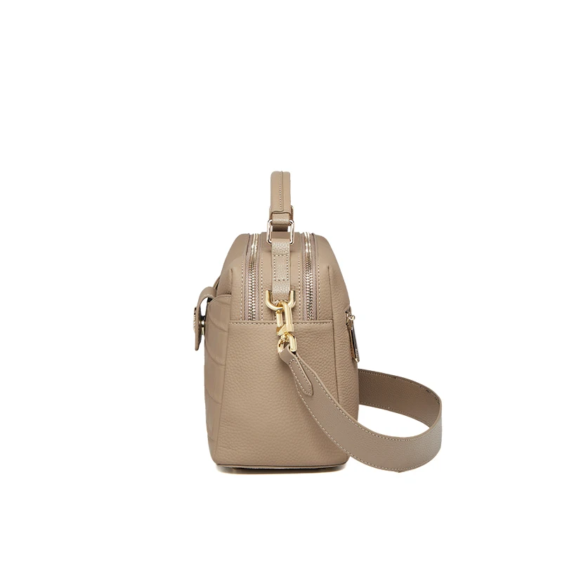 Begrenzte Handarbeit Echtes Leder Tasche Klassische Heiße Farbe Echtes Leder Handtasche Schulter Taschen Frauen Klappe Weibliche Mode 2025 # YC565