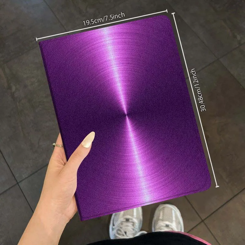 حافظة تابلت مضيئة على الطراز المعدني الملون لهاتف سامسونج جالاكسي تاب A A7 A8 A9 A11 S6 S11 Lite Plus 10.1 10.4 10.5 بوصة #6