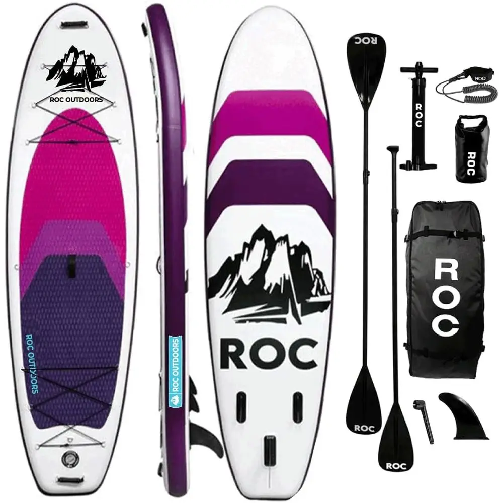 

Wide and Stable Stand Up Paddle Board with Premium Accessories for Comfortable Riding on Water