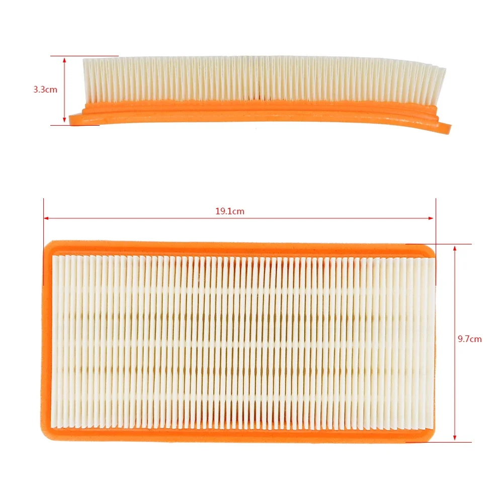 2 Pieces Vacuum Cleaner Hepa Filters for Karcher DS5500 DS6000 DS5600 DS5800 Replaces 6.414-631.0