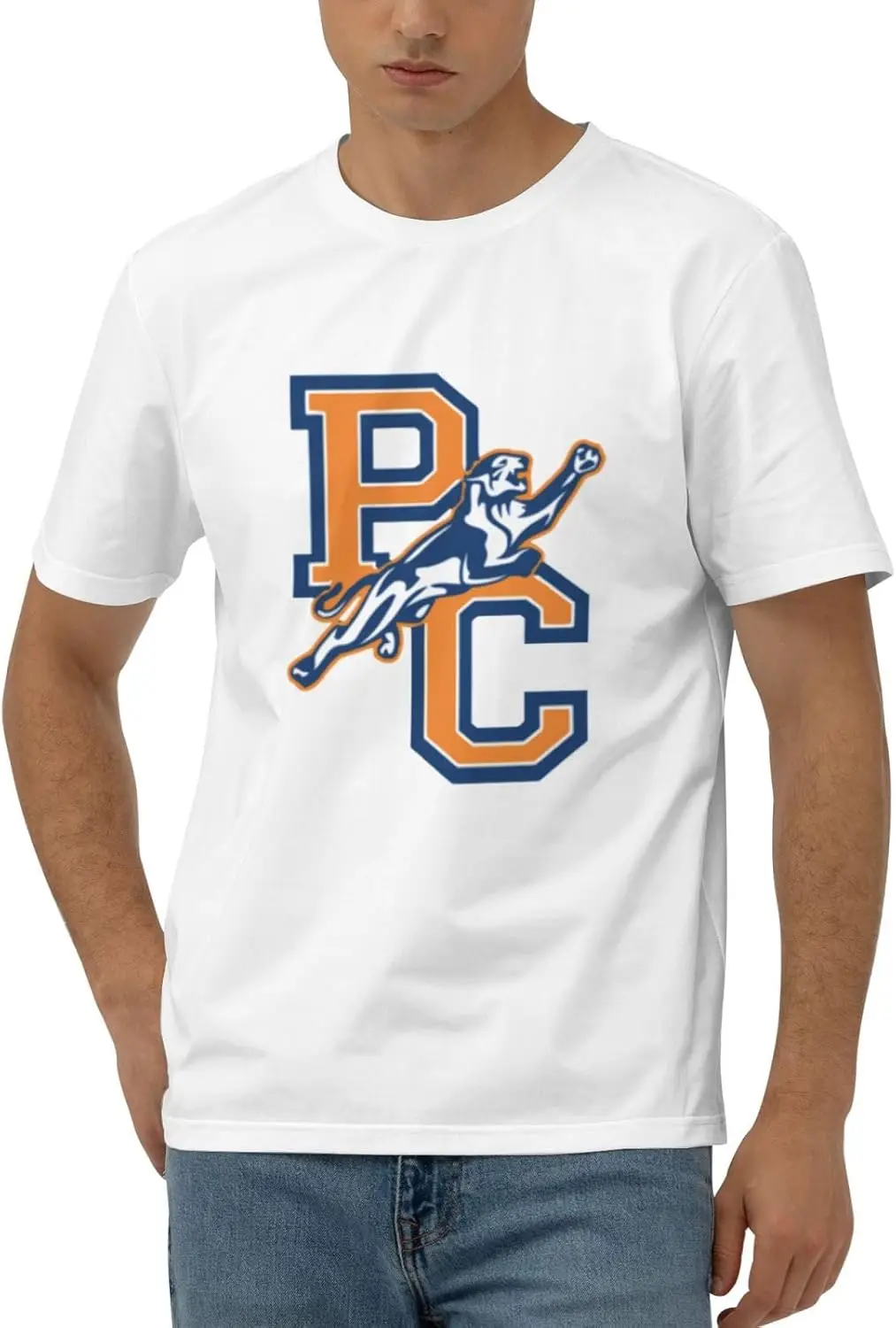 Suny At Purchase College Logo T-Shirt Men'S Classic Basic Homecoming Basic Spring Short Sleeve Tops New Fashion Top Tees