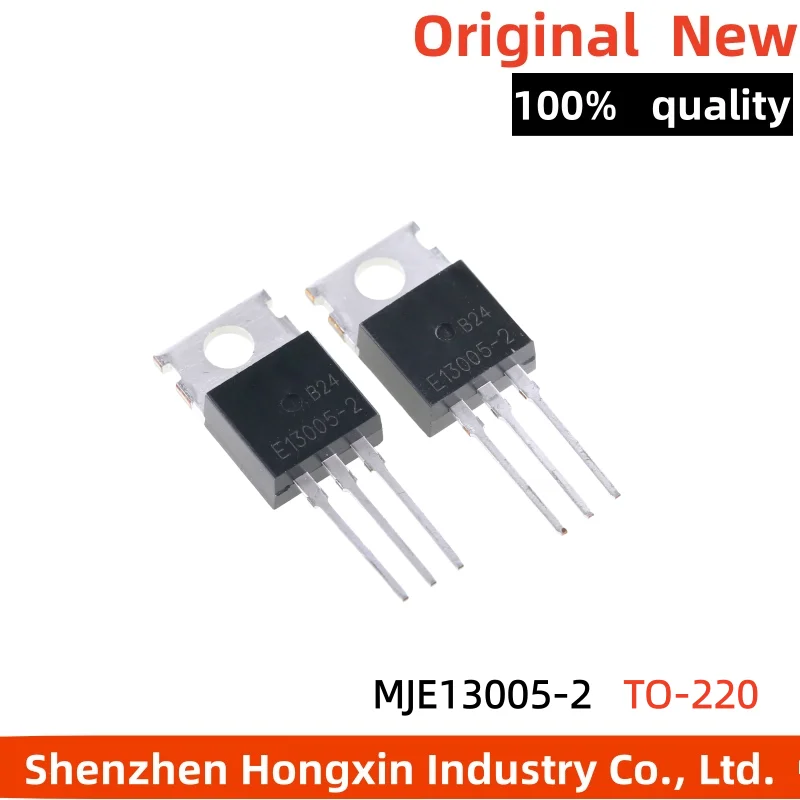 10 Stück MJE13005-2 E13005-2 NPN-Leistungstransistor 4 A/500 V Paket TO-220-Schalttransistor
