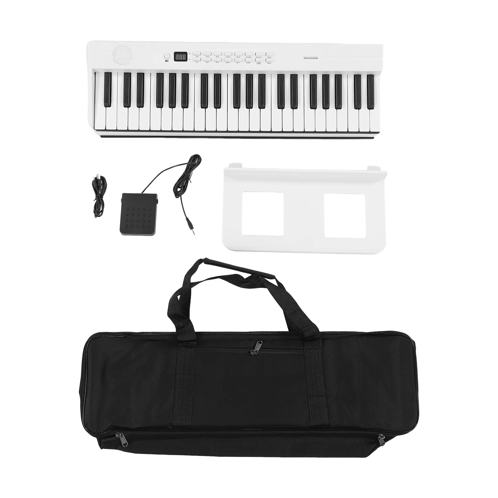 88 toetsen Opvouwbaar toetsenbord Piano Draagbaar Aanraakgevoelig Bluetooth Midi USB 128 tonen voor beginners Reizen Oefenen Creatie