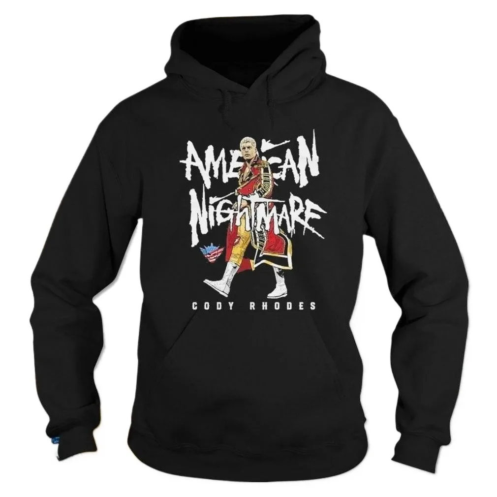 

Толстовка Cody Rhodes, винтажная, унисекс, в стиле хип-хоп, спортивная, пуловер, свитшот Kateyes