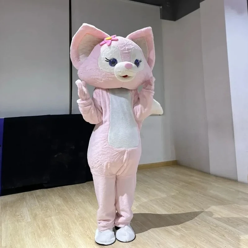 ชุดคอสเพลย์การ์ตูน LinaBell Lina Bell Fox Mascot เครื่องแต่งกายโฆษณาพิธีชุดแฟนซีสัตว์ Carnival Props