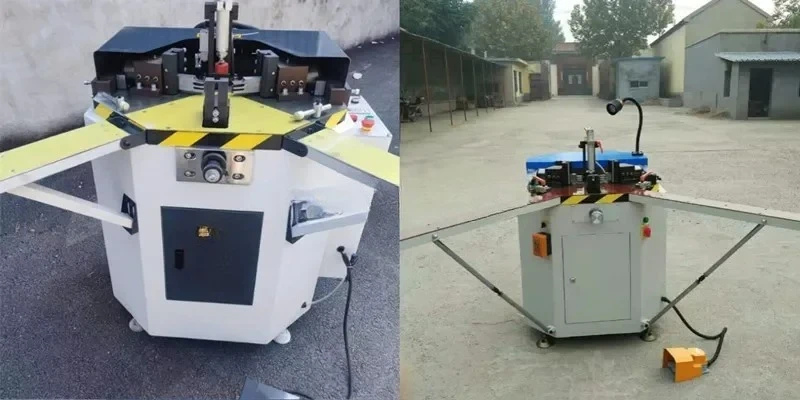 

Aluminum corner joint crimping machine window and door frame corner crimping machine