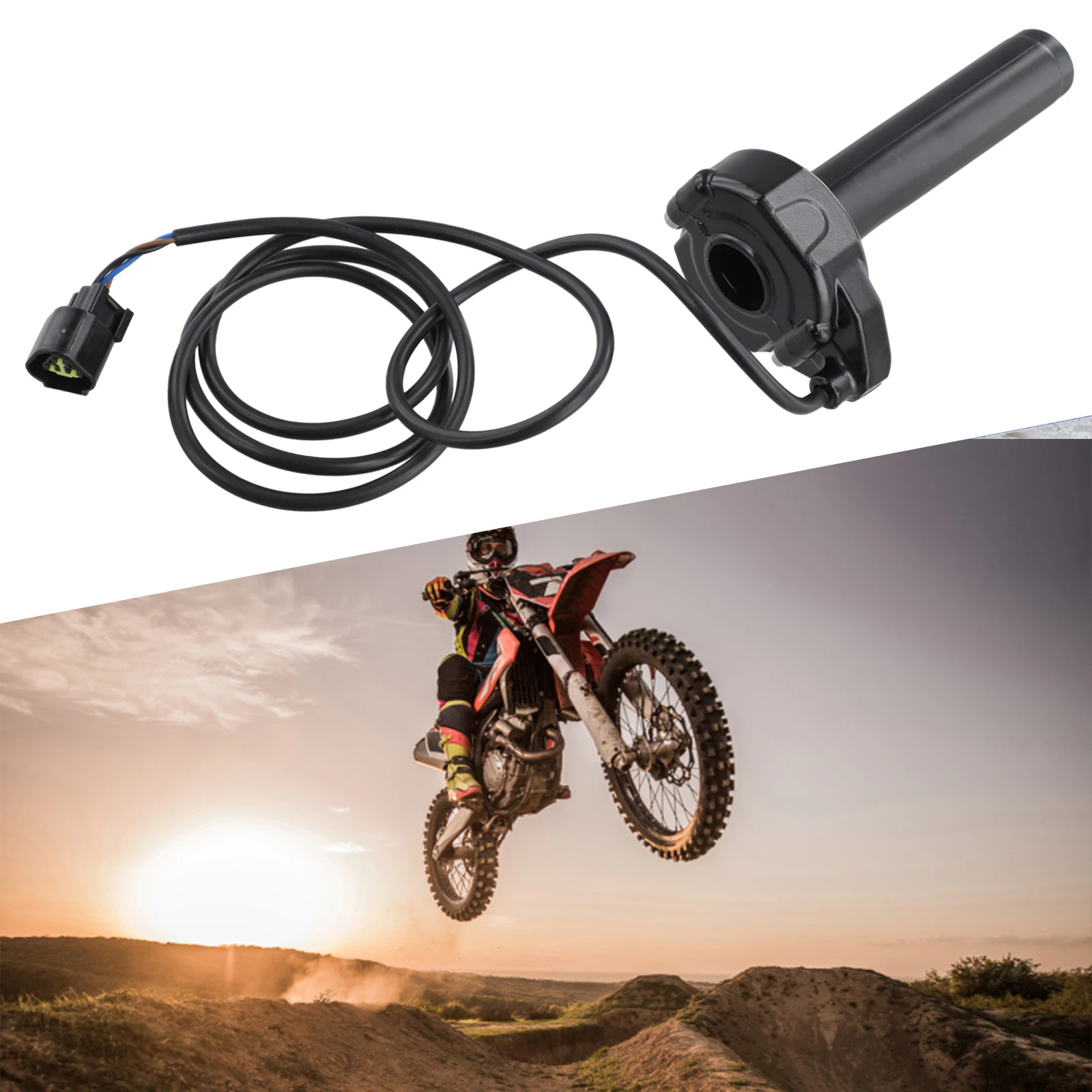 User-Friendly Design Electronic Throttle Compact Throttle Lever Easy Maneuverability Easy Installation Throttle