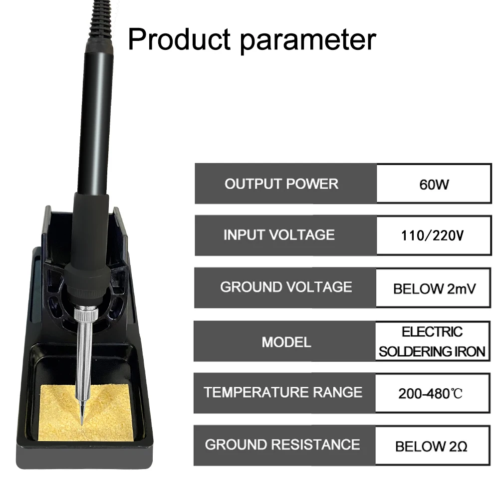 Soldering Station Digital Display Electric Soldering Iron Hot Air Heat Gun Welding Machine Repair Electronic Maintenance Tools