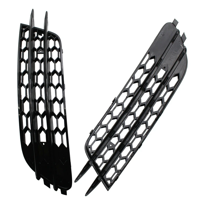 X-T 2 قطعة سيارة الجبهة الضباب غطاء خفيف العسل مصبغة شواء لأودي A6 C7 2012 2013 2014 2015