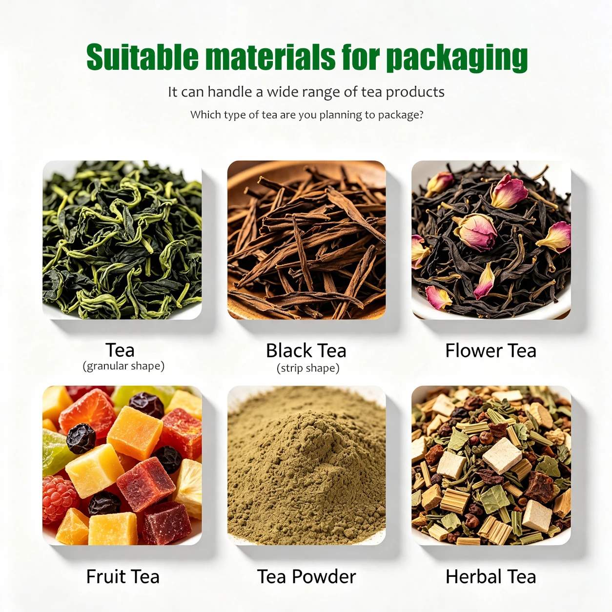 Automatic Inner and Outer 0 Bag Packaging Machine with Date Printing for 0 Leaves Herbs and Loose 0 Sachet Packing Machine