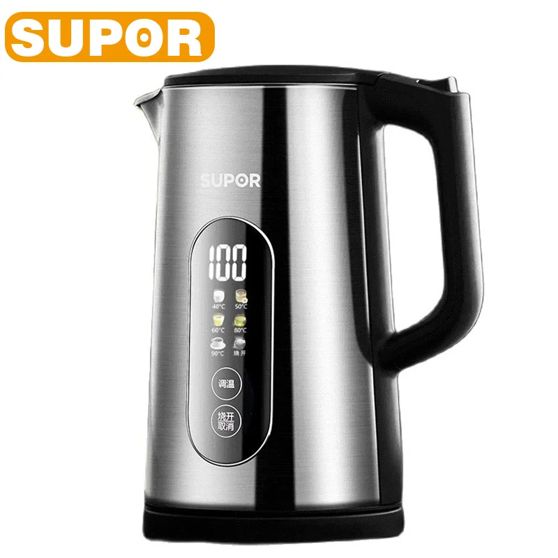 

SUPOR 1.7L Electric Kettle Multifunction Thermal Insulation Healthy Pot Temperature Setting Flower Teapot Porridge Soup 220v