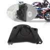 カーボンファイバーモーターサイクルフロントスプロケットカバー,BMW s1000rr,2009-2013, 2014, 2016, 2017, 2018, 2019,s1000r,2014-2019の改造 1