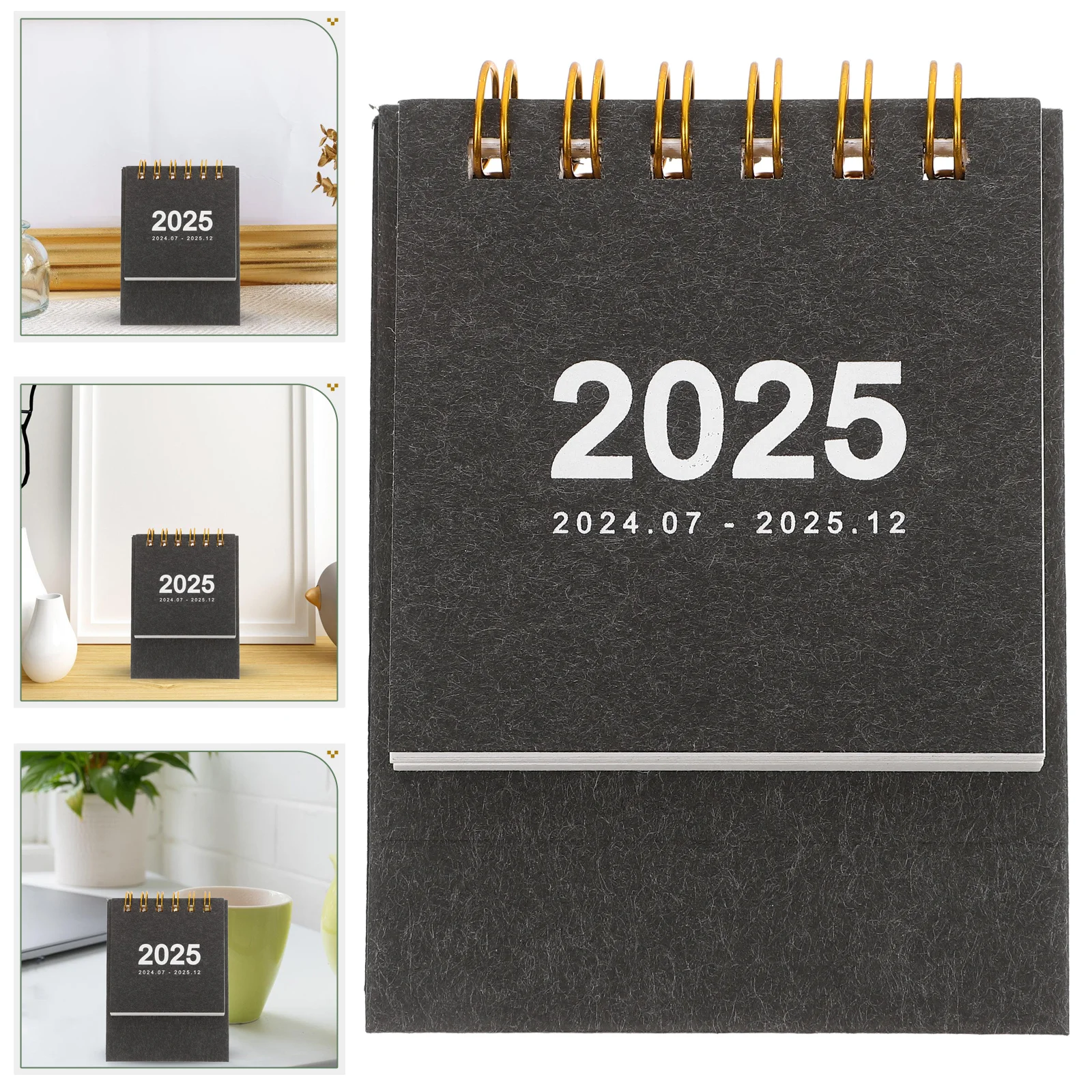 

Creative Mini Desktop Office Desk Stand Up Table Decorative Standing Calendar Home Supplies Household Use Daily Planning