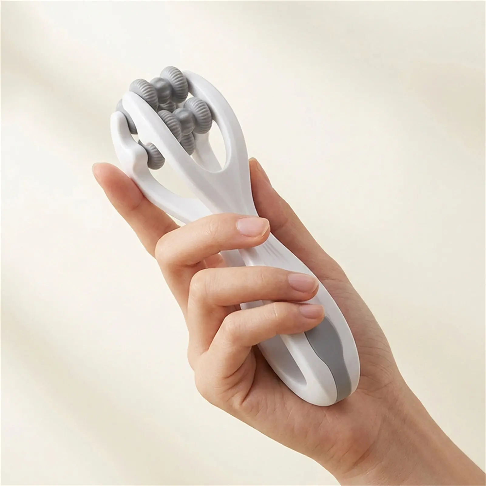 Portable Finger Joint Massager with Dual Roller Design Ergonomic Hand Pain Relief for Office Home Travel Use view 3