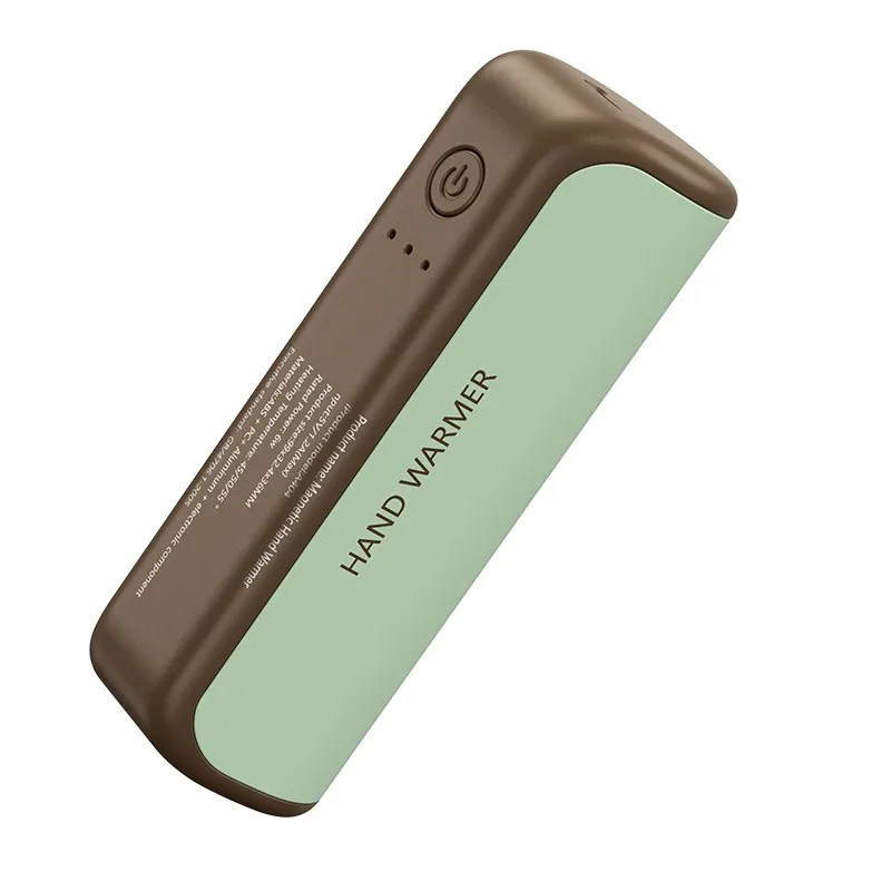 

Portable Hand Warmer - 3 Heat Settings Modes 3000mAh Rechargeable Battery Compact Pocket Design for Outdoor & Everyday Warmth