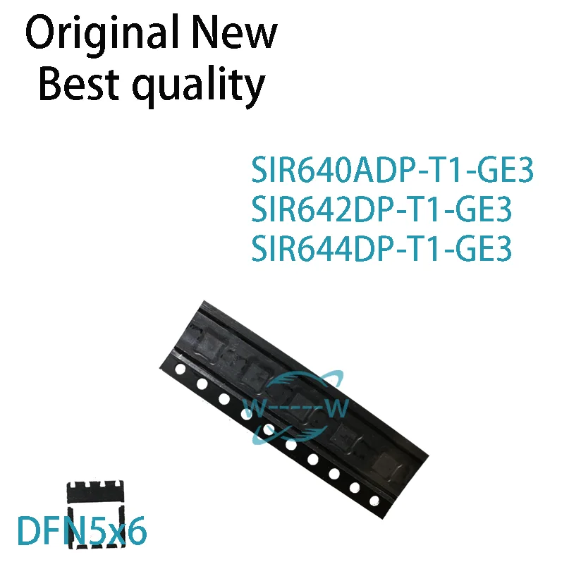 

(5 PCS)NEW SIR640ADP SIR642DP SIR644DP -T1-GE3 R640A R642 R644 QFN MOSFET IC Chip electronic