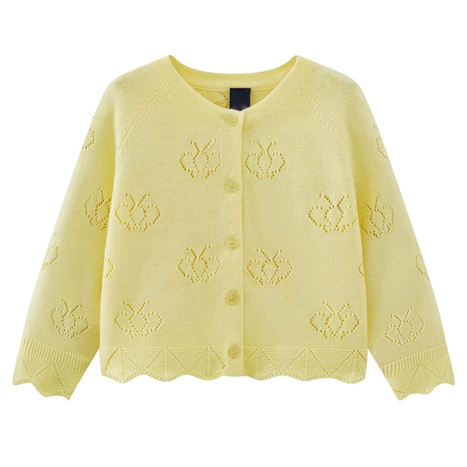 

Baby Jacket Childrens Comfortable And Fashionable Knitted Cardigan Childrens Solid Color Sweater Sweater for Girl Toddler