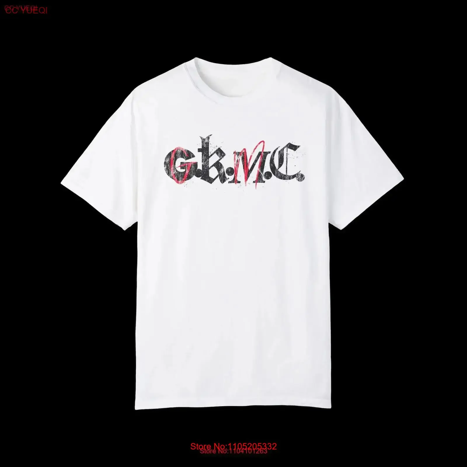 GKMC Kendrick Lamar Good Kid Maad City Album T Shirt Hip Hop Music Vintage Style Festival Apparel vintage Washed graphic Soft