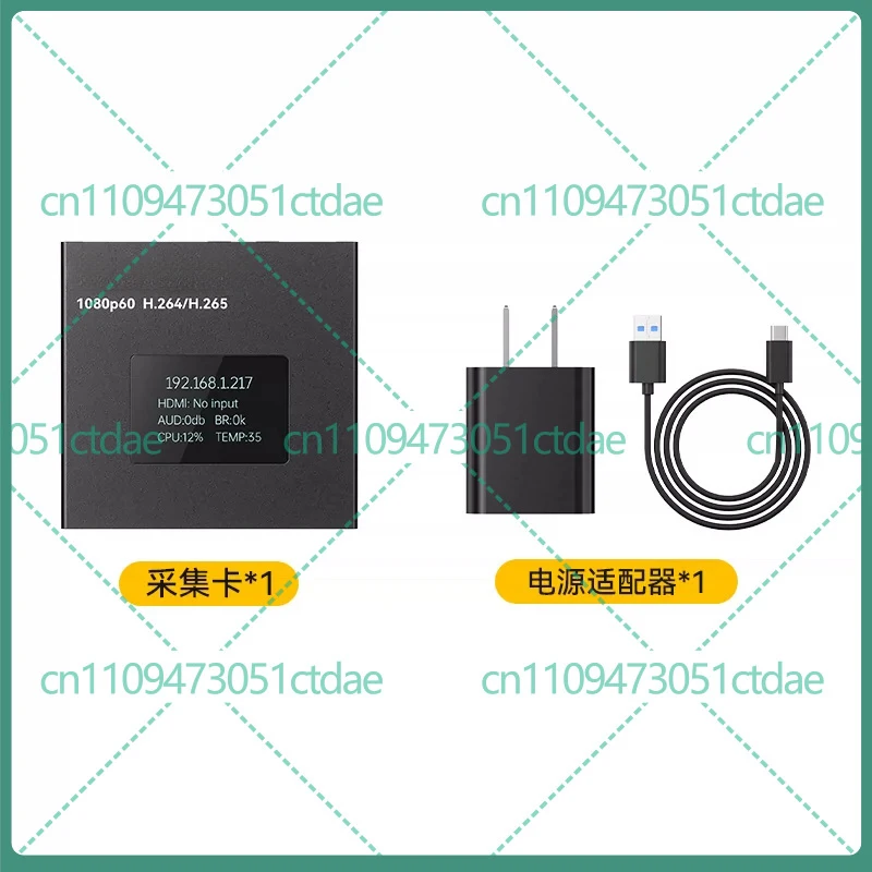 For MiniENC1 HDMI Encoder Portable Live Streaming 1080P60 H.265 RTSP RTMP Broadcast Equipment