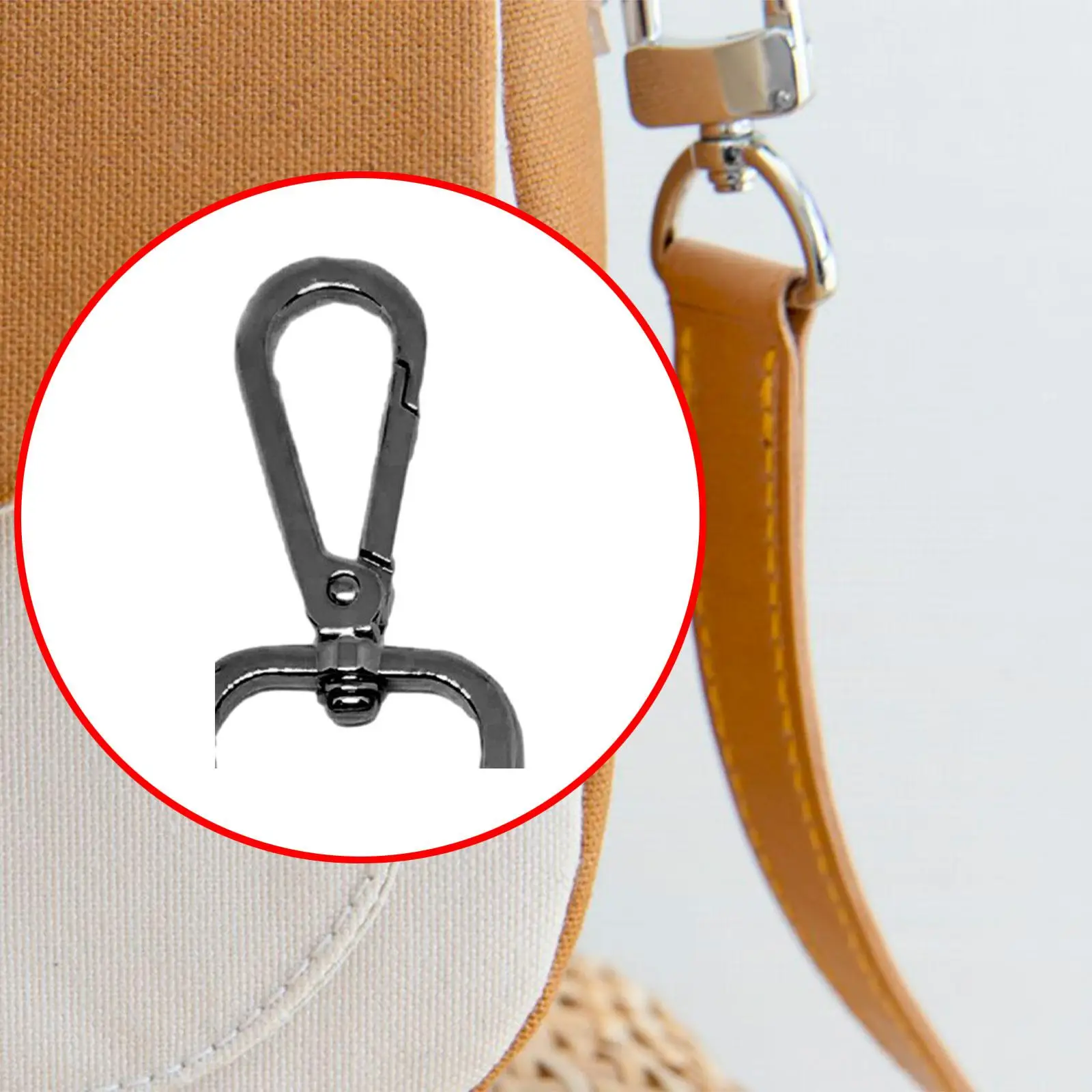 Detachable Snap Hook Swivel Clasp Portable Jewelry Clasp Lobster Claw Clasp