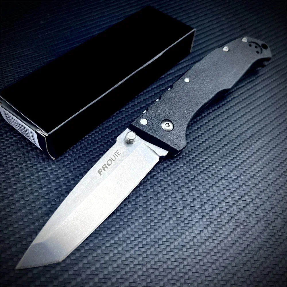 Tactical Folding Knife D2 Tanto Clip Blade G10 Handle Outdoor Camping Pocket Knife Hunting Knife Multifunctional Tools