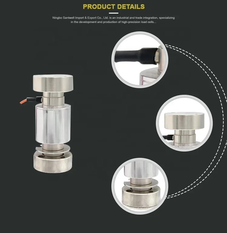 CMK High quality durable using various half bridge sensor for hopper weighing canister style load cell
