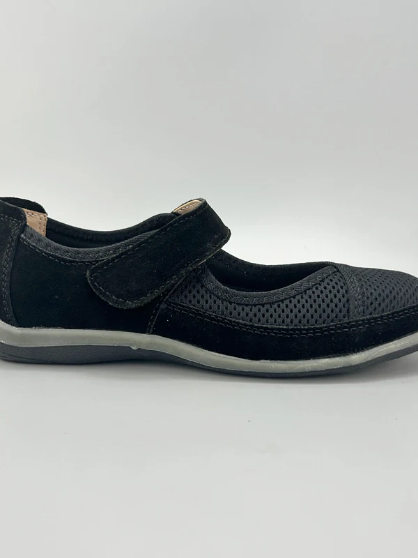 

Женские туфли больших размеров 43, летние, дышащие, без шнуровки, балетки, повседневные, удобные, на резиновой подошве, с круглым носком, без каблука