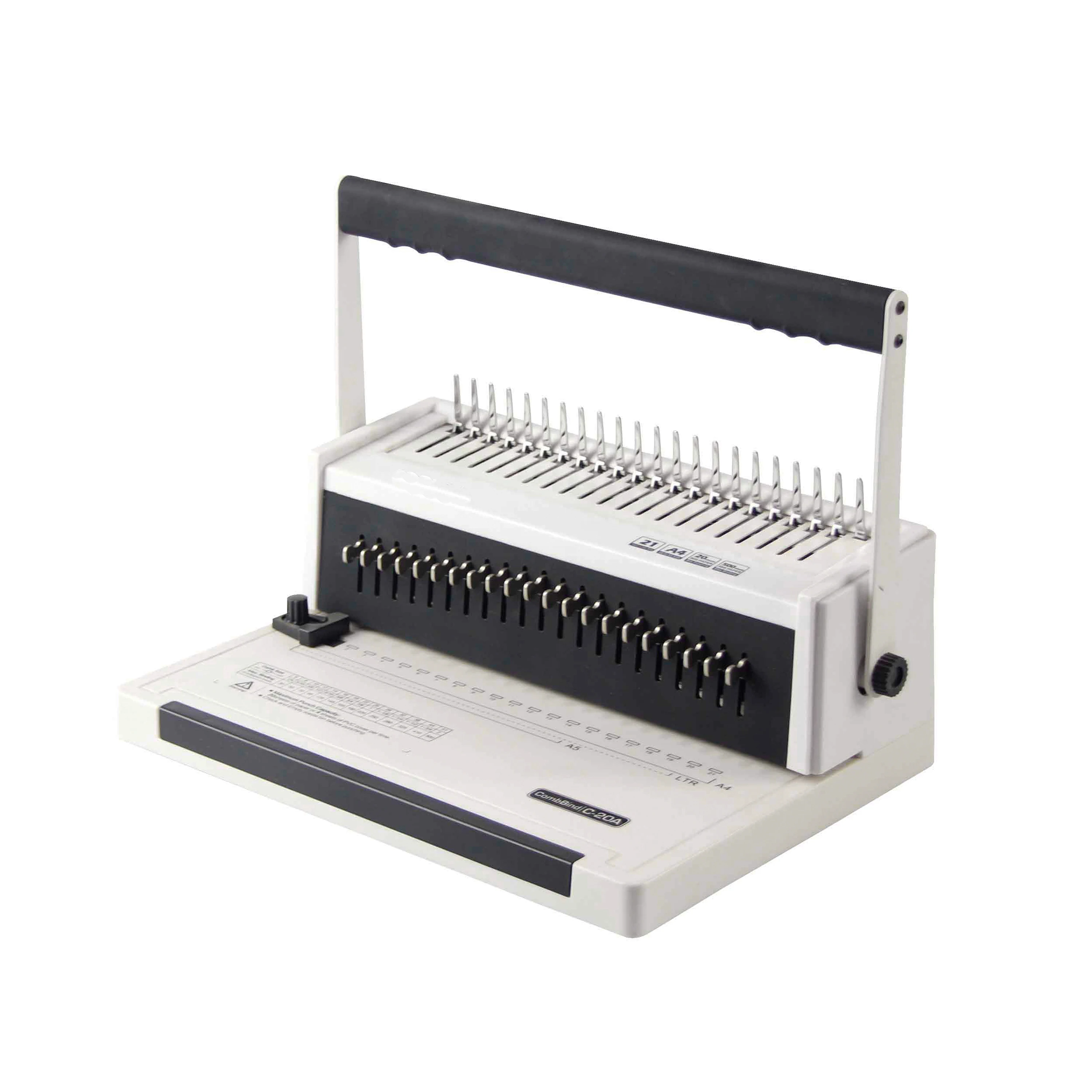 Office U-C20A 21-Hole Office Comb Bookbinding Machine A4