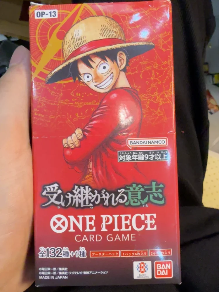 Original Bandai Op Kartenspiel Japanische Versiegelte Box Op05 Op11 Op13 Op14 Op15 Eb03 Eb04 Sammelbare Sammelkarten Anime-Sammler
