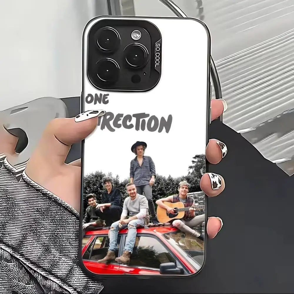 O-One Direction Music Band Phone Case For iPhone 17,16,15,14,13,12,11 Plus,Pro Max,XS,Colorful Silver Phone case Funda Cover - view 2