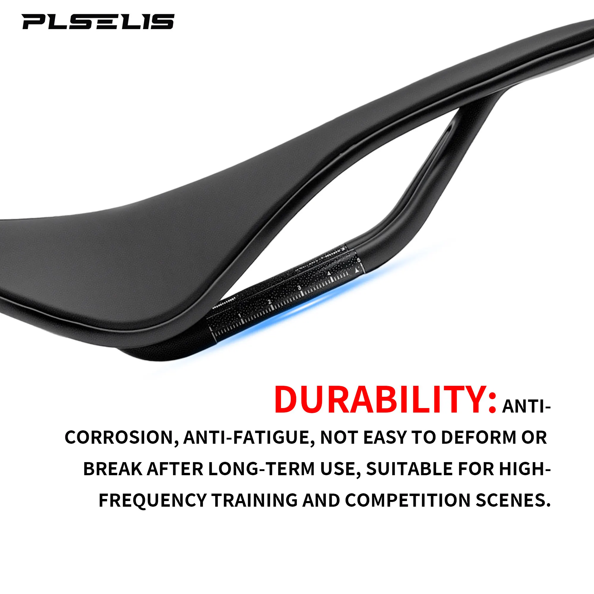 PLSELIS خفيفة للغاية عالية القوة T800 ألياف الكربون 130 جرام السرج الطريق وسادة مقعد السيارة جوفاء تنفس غير خانق دراجة الوصول #6