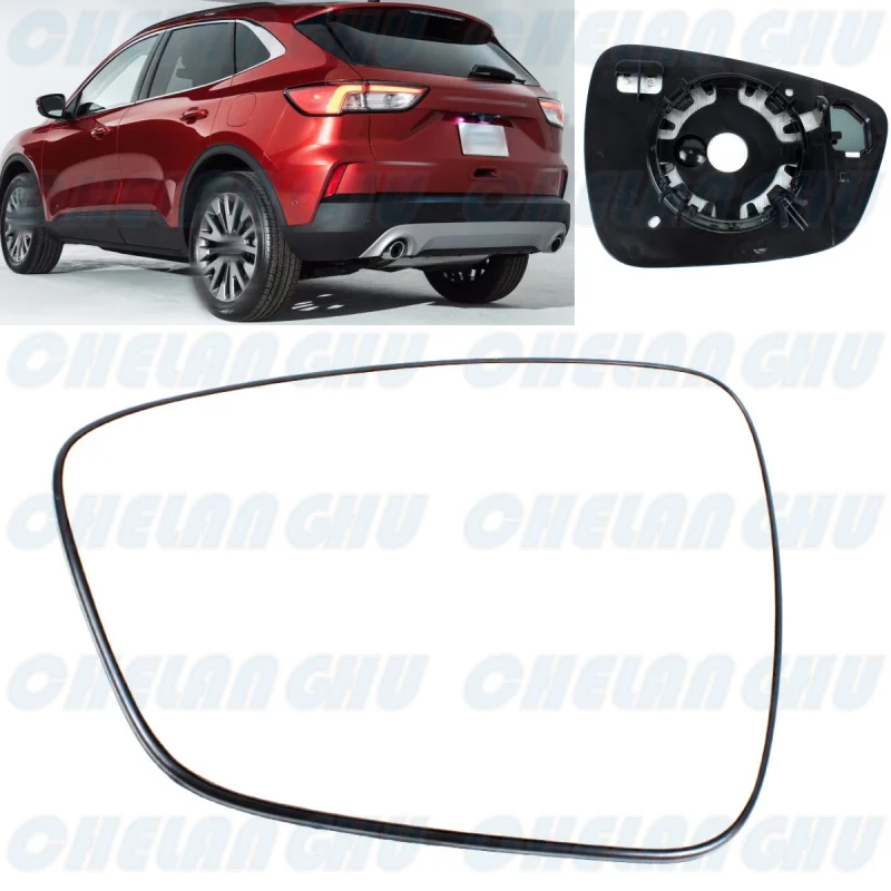 

Left Side Heated Rearview Mirror Glass for Ford Escape 2020 2021 2022 2023 Car accessories