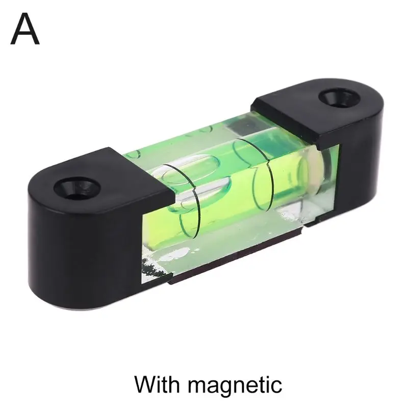 Compact Square Mini Spirit Level Bubble Small Level Measuring Instruments Layout