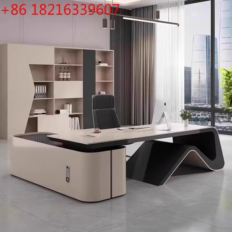 

Европейский офисный стол-органайзер для конференций, угловой рабочий компьютерный стол для хранения, чтение Mesa De Escritorio, настольная мебель