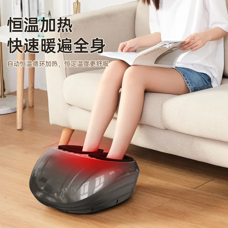 Cross-border new wireless home foot therapy machine automatic hot compress foot massager foot massage gift wholesale