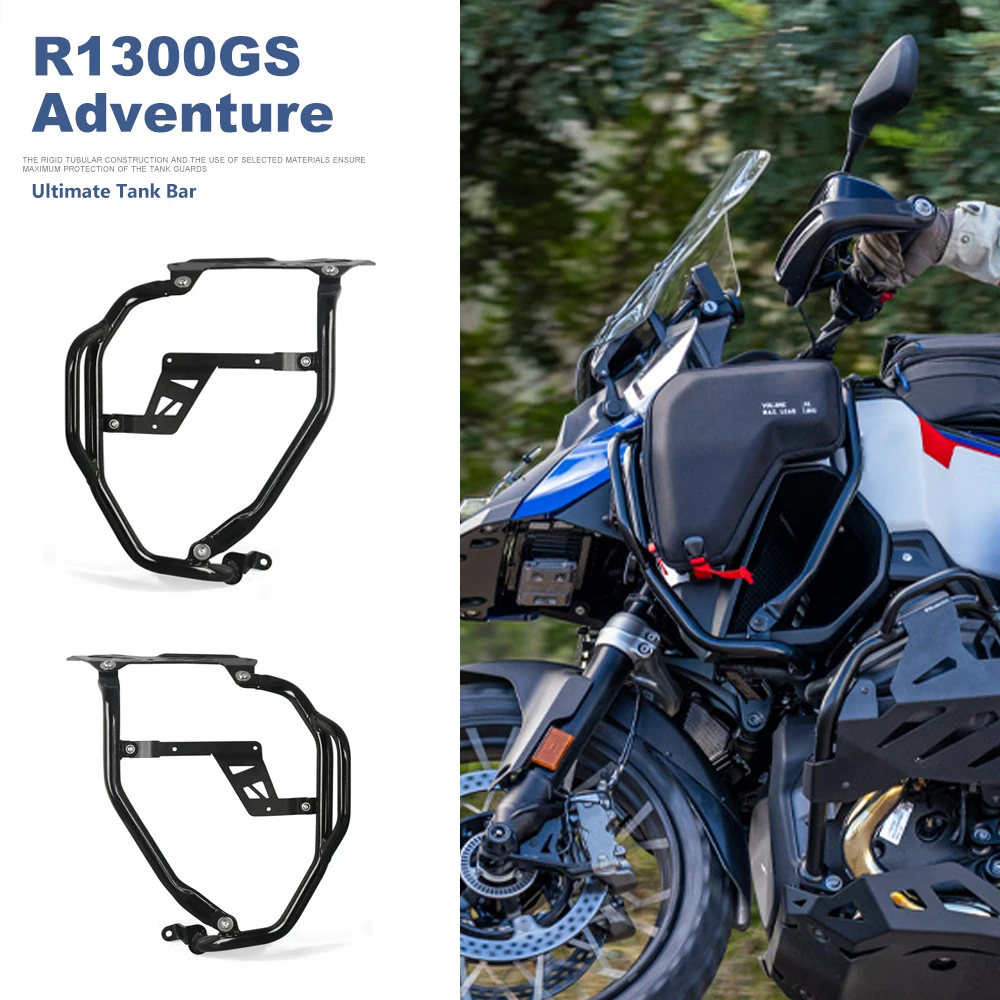 

Engine Guard Tank Bar Bumper R 1300 GS ADV 2024 2025 Motorcycle Fairing Frame Protector Crash For BMW R1300GS Adventure GS1300R