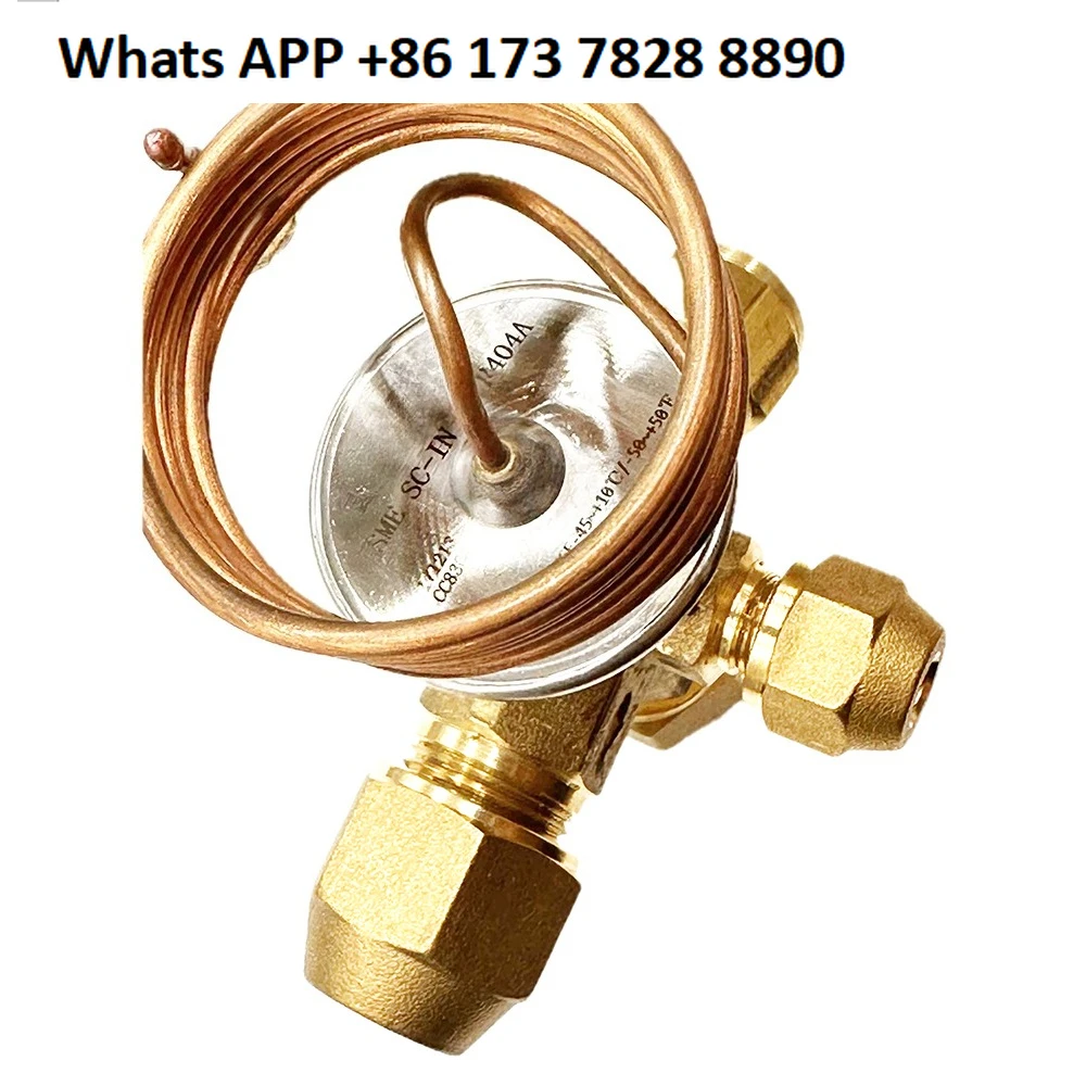 

3~ 4.5HP, R404a replaceable core thermal expansion valve is easy to replace to reduce the difficulty of matching calculation