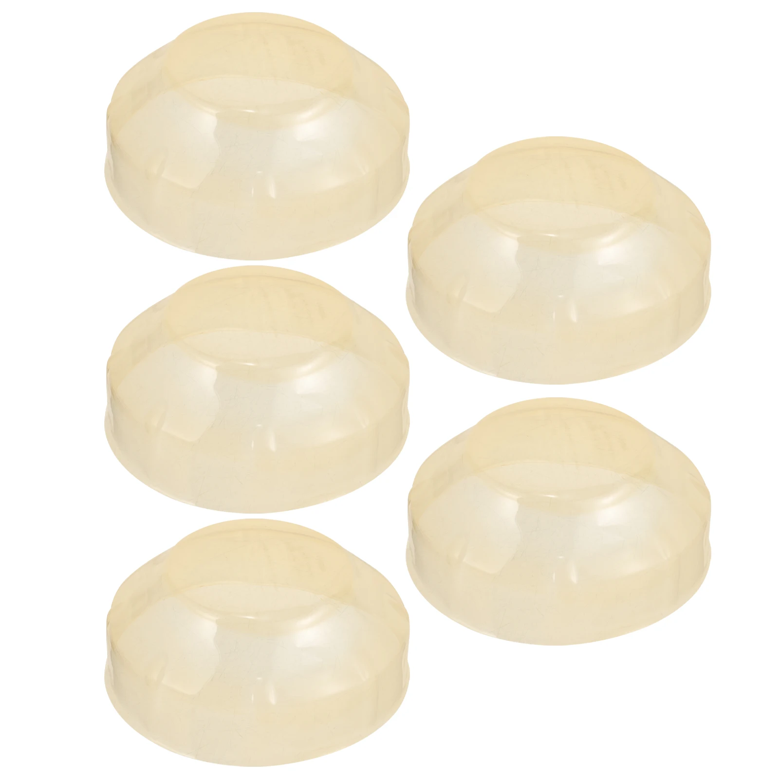 

5 Pcs Smoke Protective Cover Dustproof Plastic Covers for Construction Plates Smoke Sensors Reliable Long