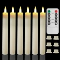 6Pcs 17CM ivory