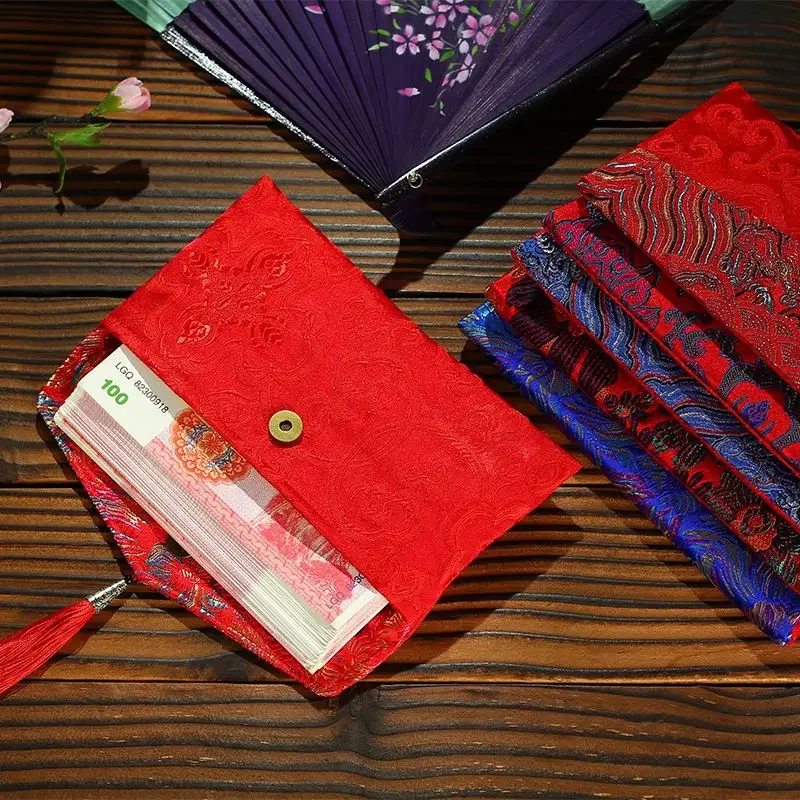 2023 Creative Red Packets Money Bags Red Packet Envelope Gift Chinese Lunar New Year Red Envelope Hong Bao Wedding Christmas