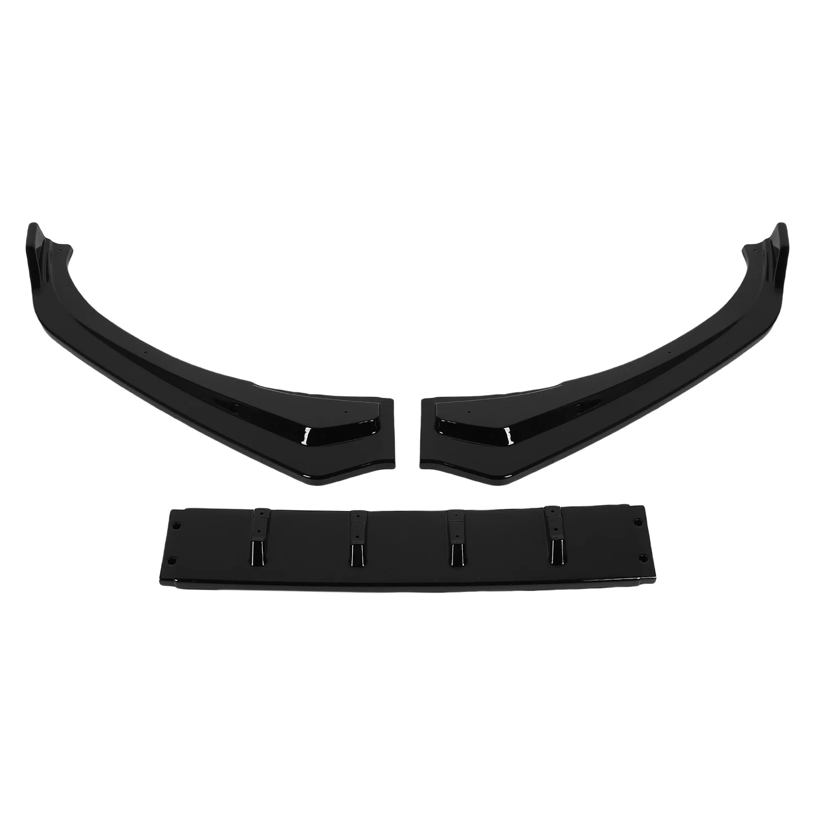 

Front Bumper Body Kit Aerodynamic Anti Front Bumper Lip Air Chin Body Spoiler Seamless Fit Reduce Wind Drag for Vehicle
