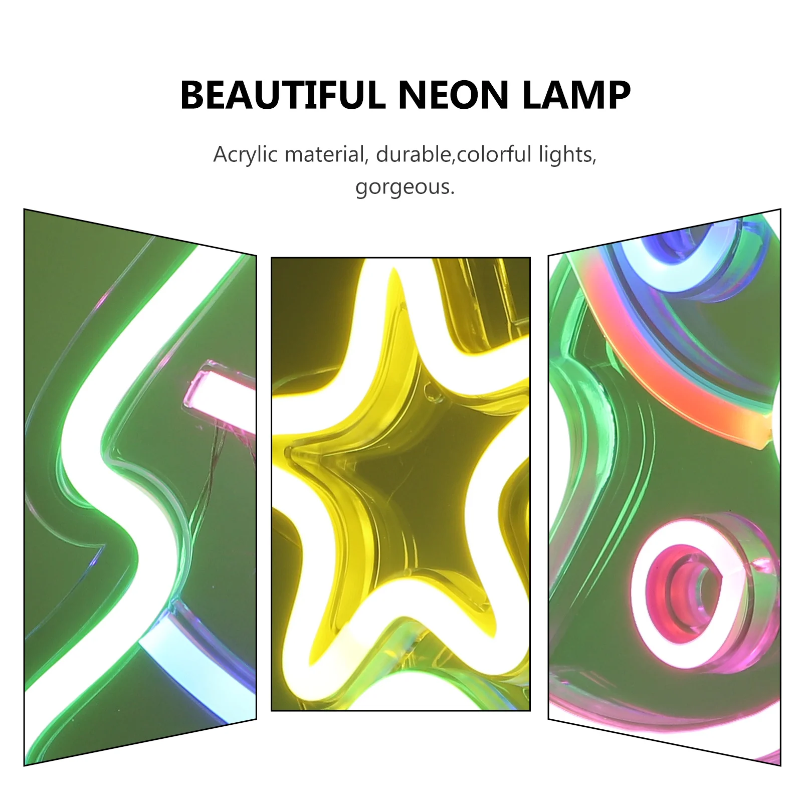 Néon arbre de noël lumière LED décoration parure de noël doux sain éclairage chambre salon étude bureau utilisation