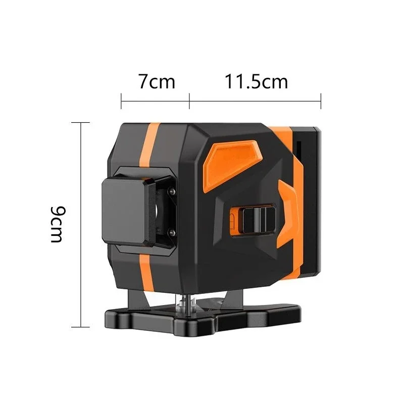 Mini three-color machine level, high-precision strong light and thin lines are automatically leveled and high-precision