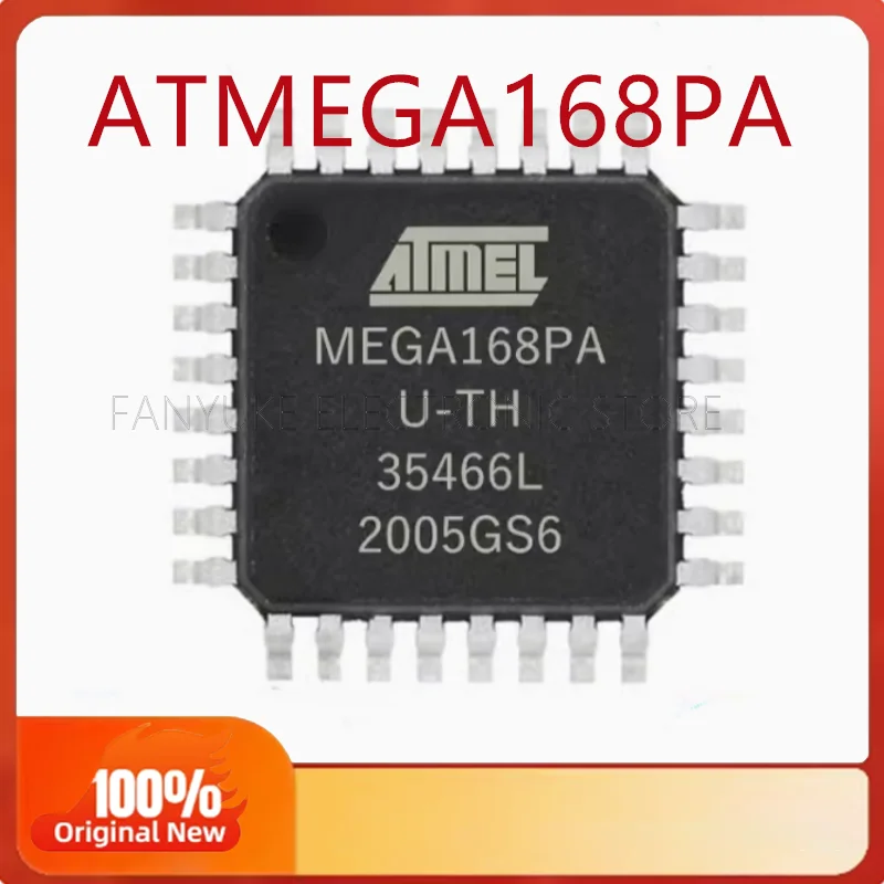 15PCS brand new original ATMEGA168PA-AU MCU TQFP-32 MCU chip/AUR