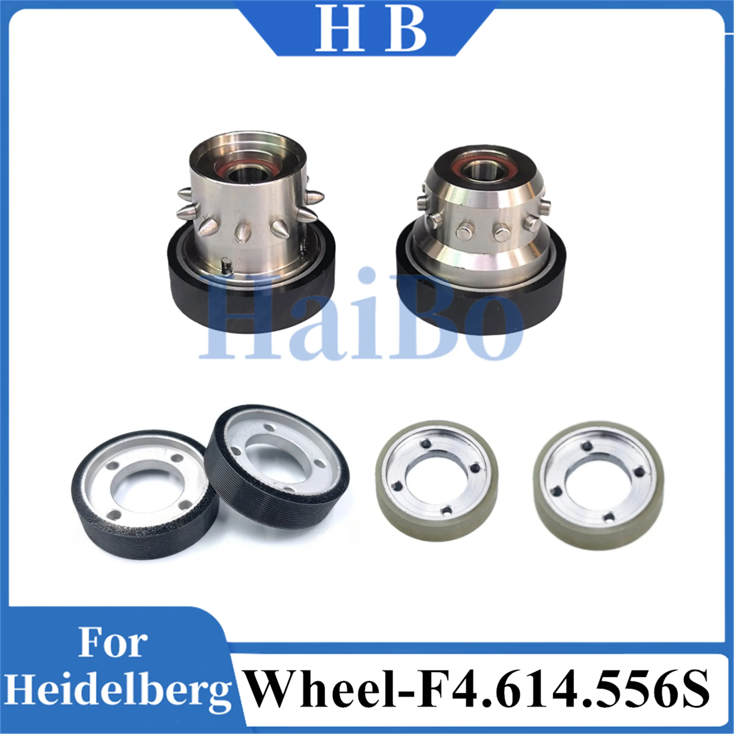 HaiBo Best Quality F4.614.556 Friction Wheel 38x19x10mm F4.614.555 F4.614.556S Feed Wheel For Printing Machine Parts