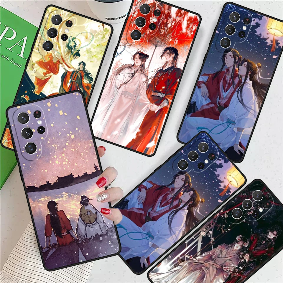 

Heaven Official’s Blessing Gift For Samsung Galaxy S24 Ultra S21 S22 S8 S9 S10E Note 10 20 Plus FE S23 Phone case Cover Coque